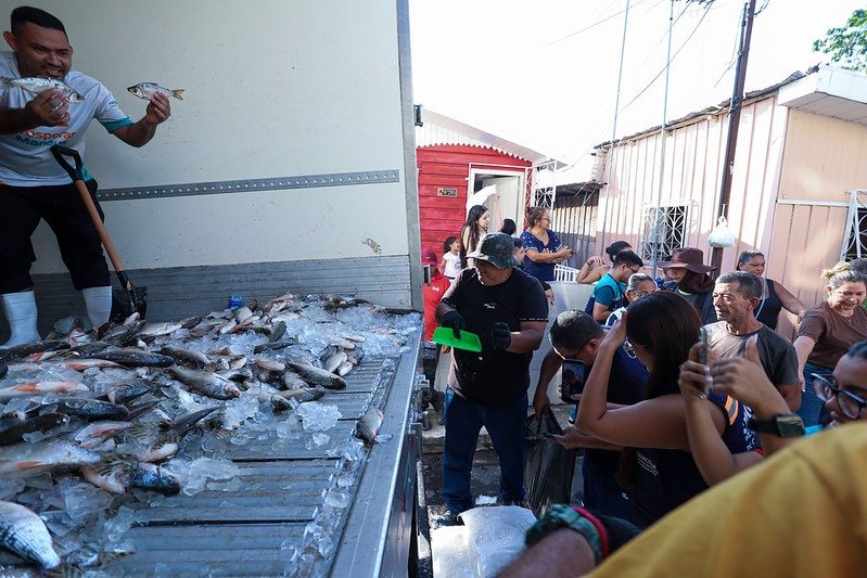 Jaraqui da Gente leva peixe às comunidades