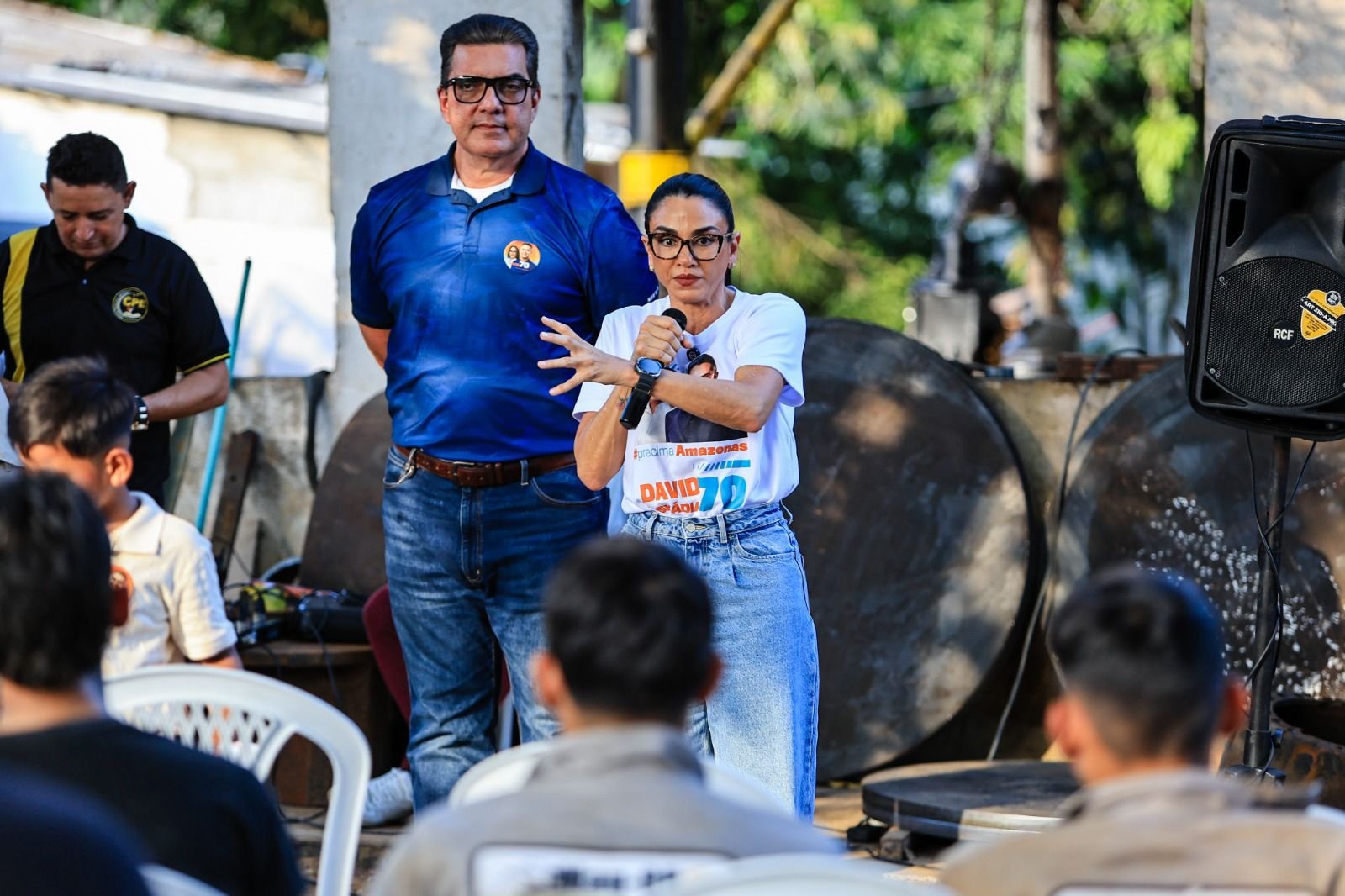 Dra. Shádia participa de agendas no Tarumã e Riacho Doce 2 em Manaus