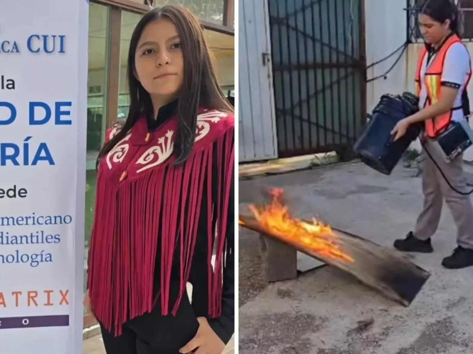 Aos 16 anos, mexicana desenvolve tecnologia inovadora contra fogo