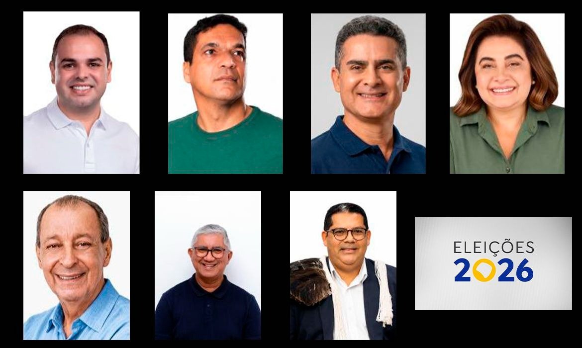 Veja nomes dos candidatos ao Governo do Amazonas nas eleições