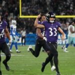 Ravens vencem batalha contra Cowboys em noite de NFL no Brasil